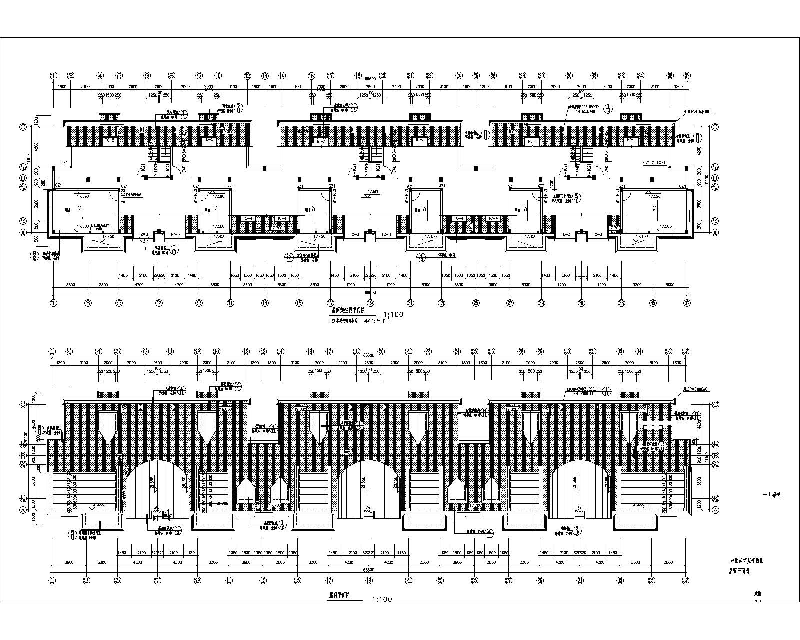 多层住宅建筑施工图