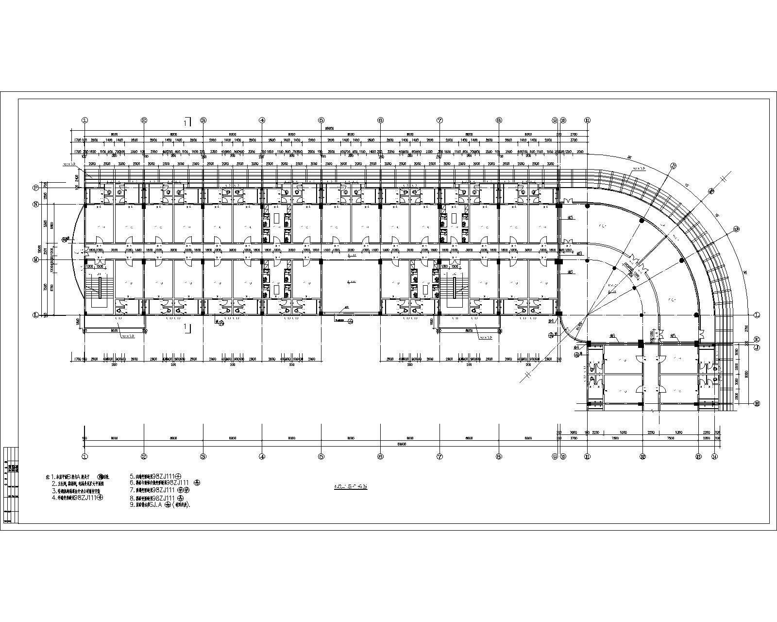 宿舍建施及效果图
