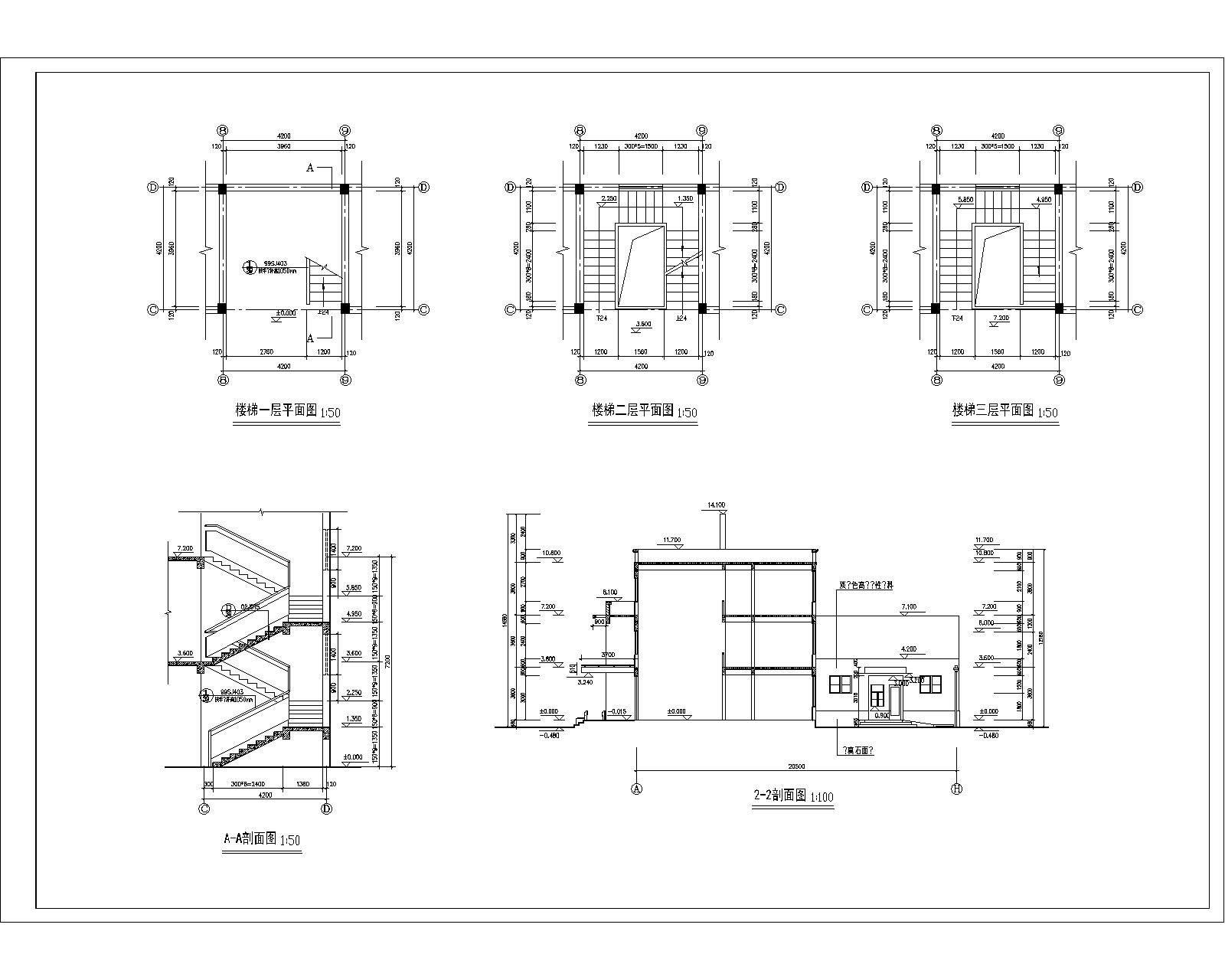 会所全套建筑施工图