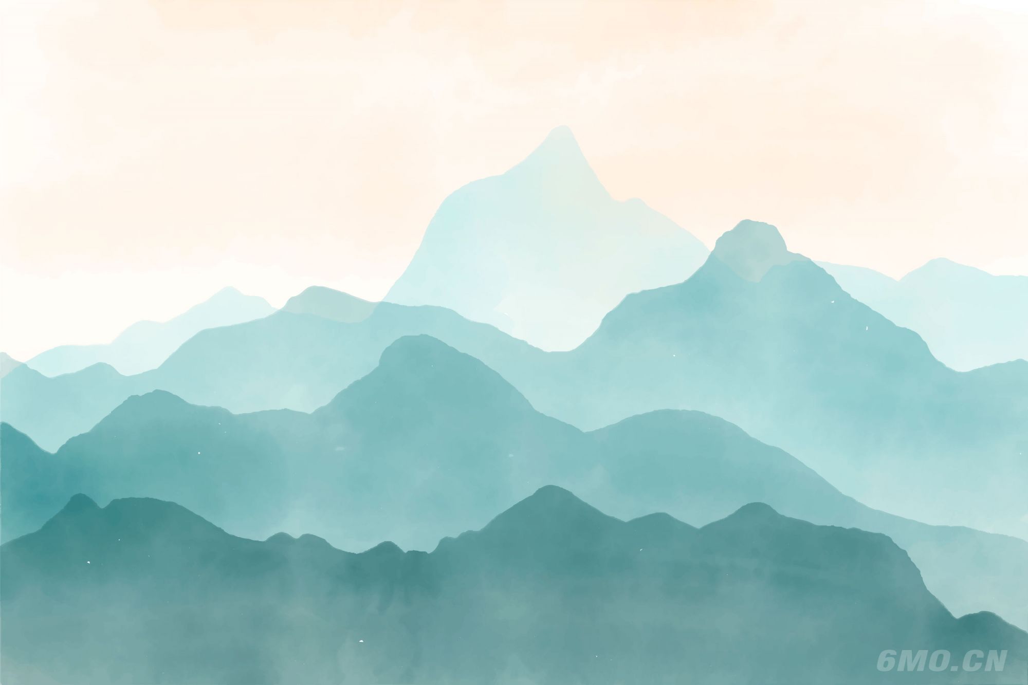 新中式山水画