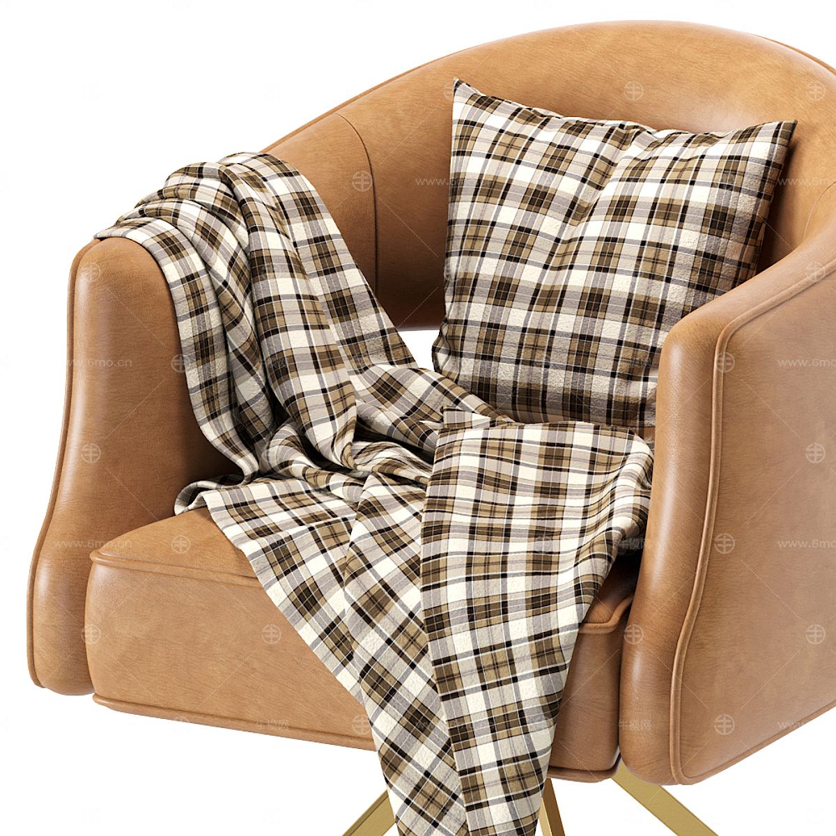 Giorgetti 现代皮革单椅