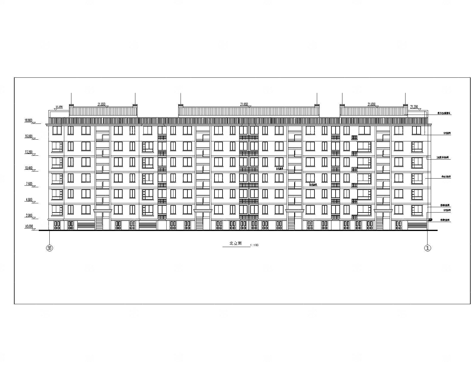 高层住宅建筑施工图