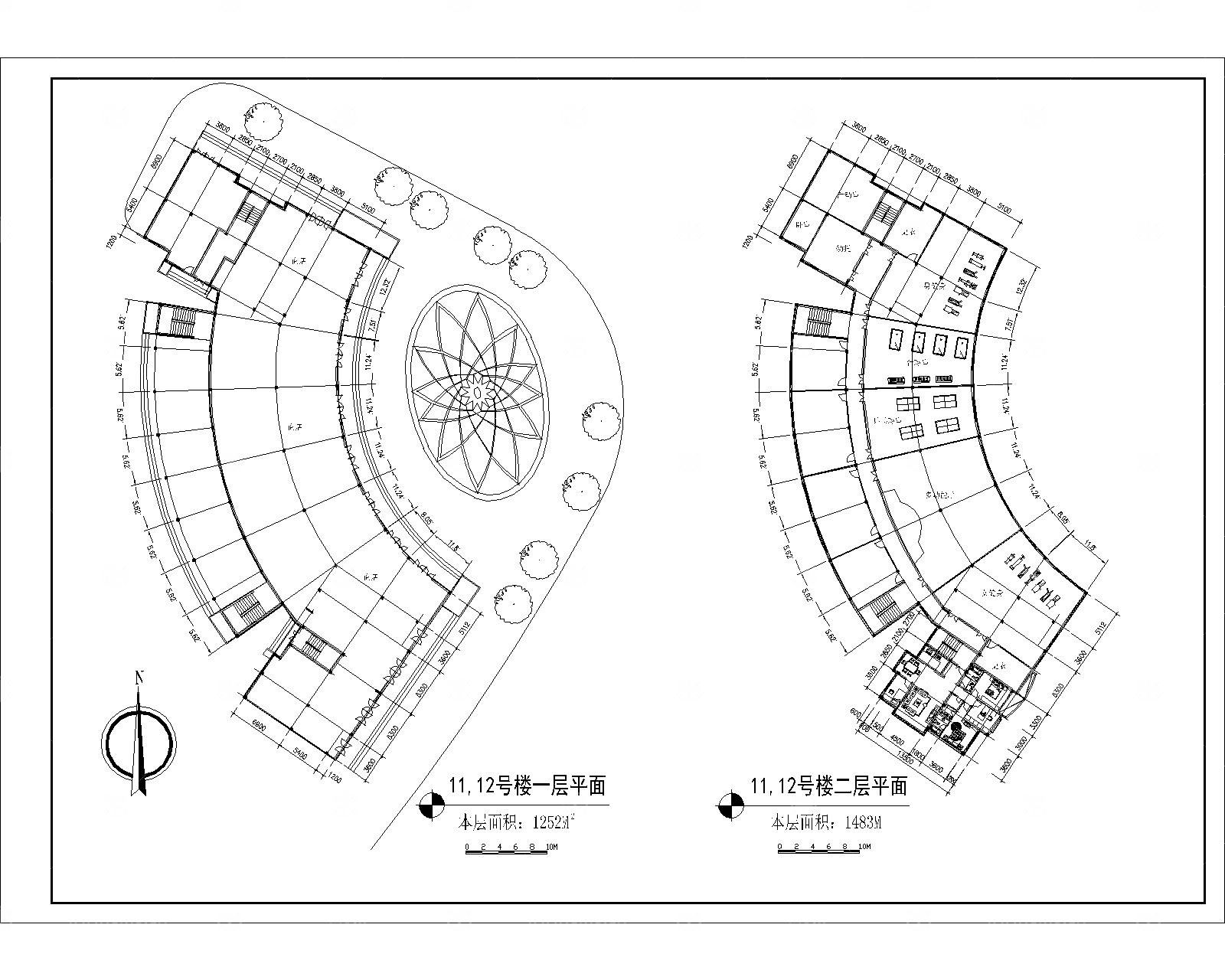某花园综合住宅区详细规划建筑图及效果图