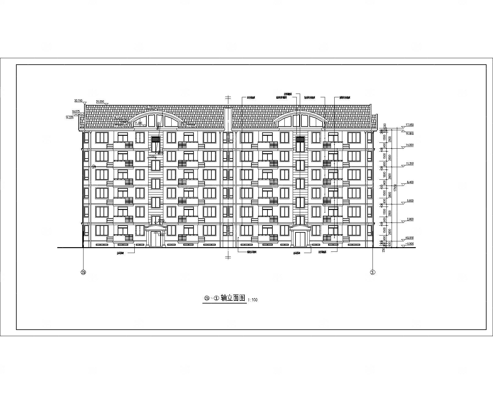 多高层住宅建筑施工图