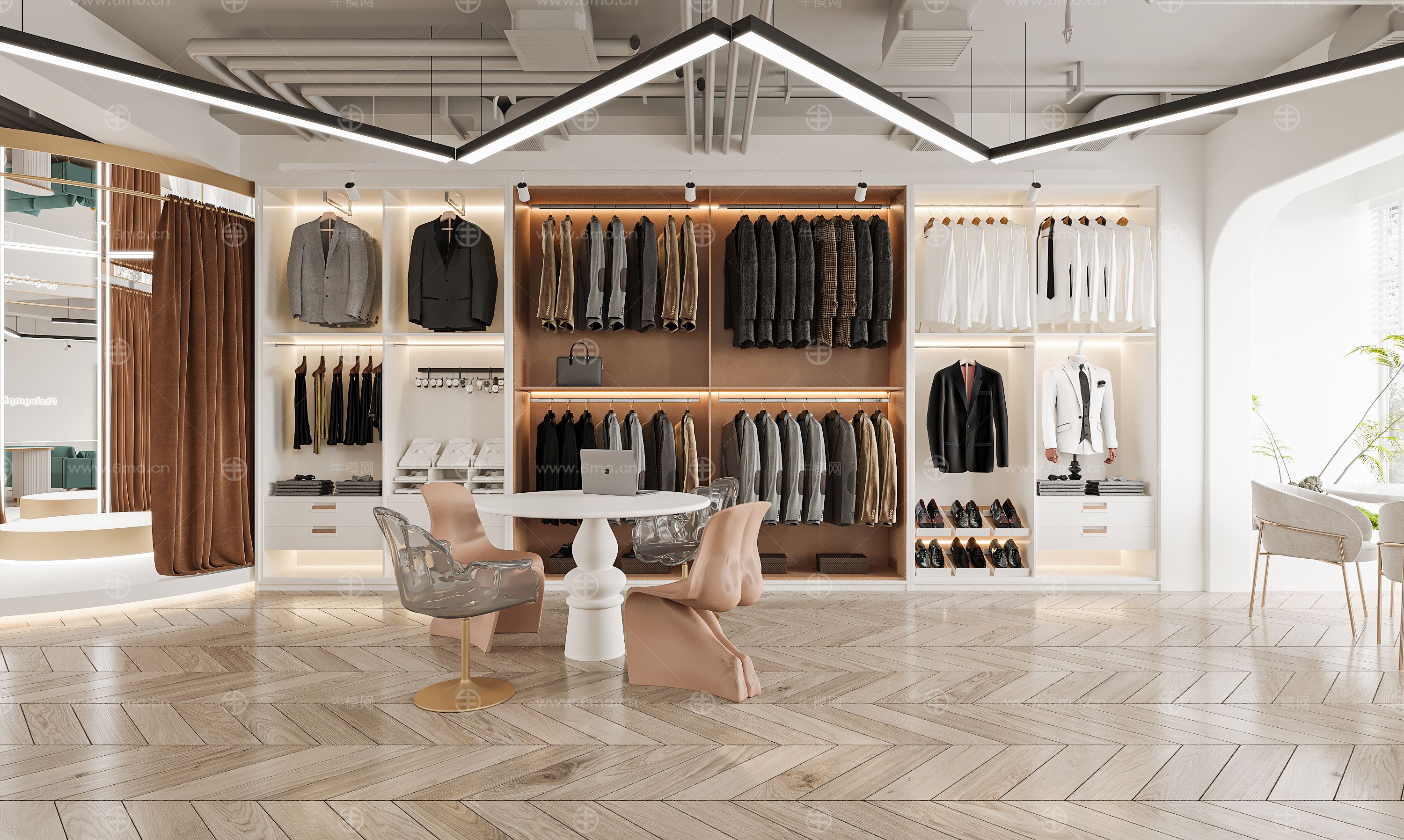 现代婚纱店