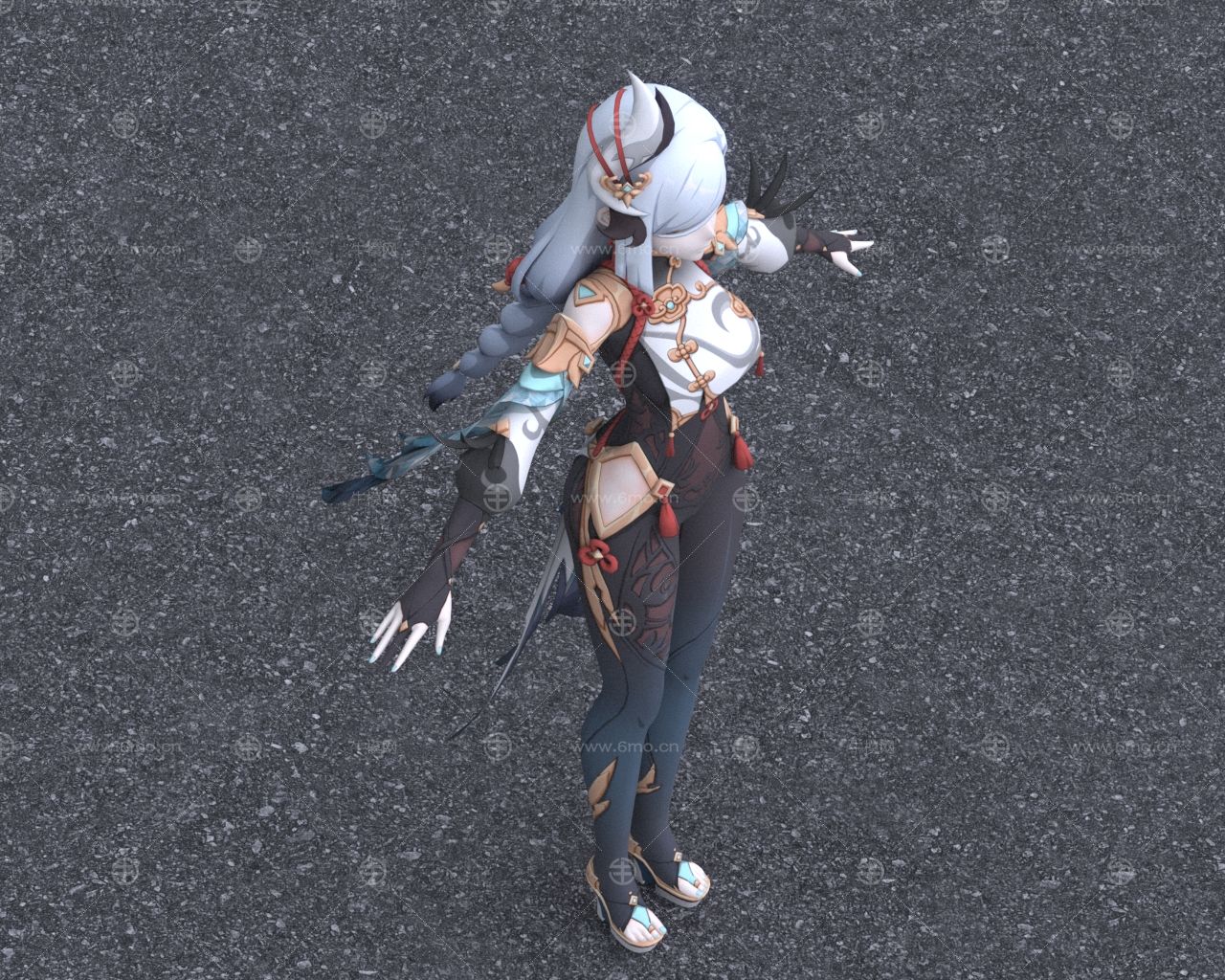 原神二次元动漫少女申鹤
