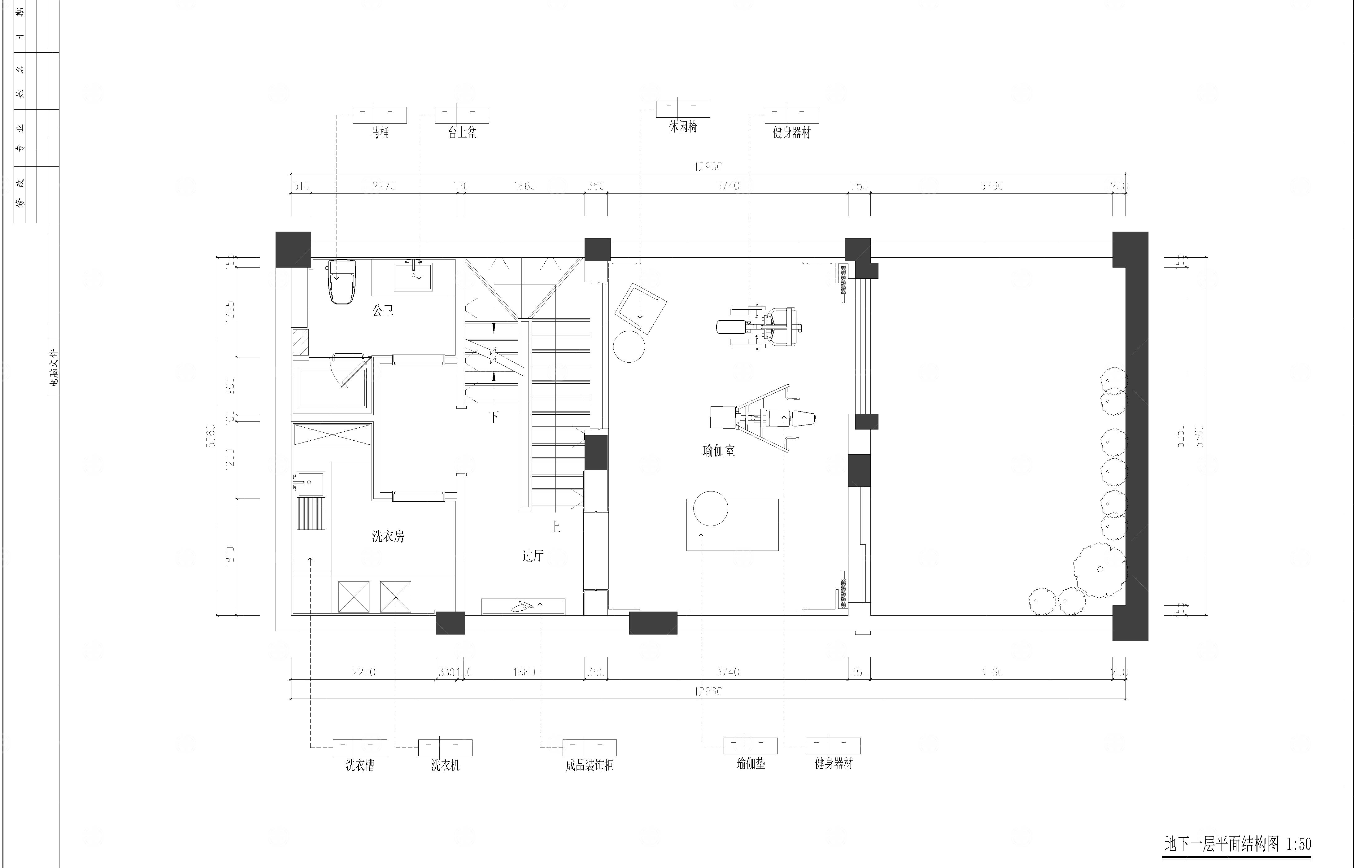家装施工图，CAD,中式风格