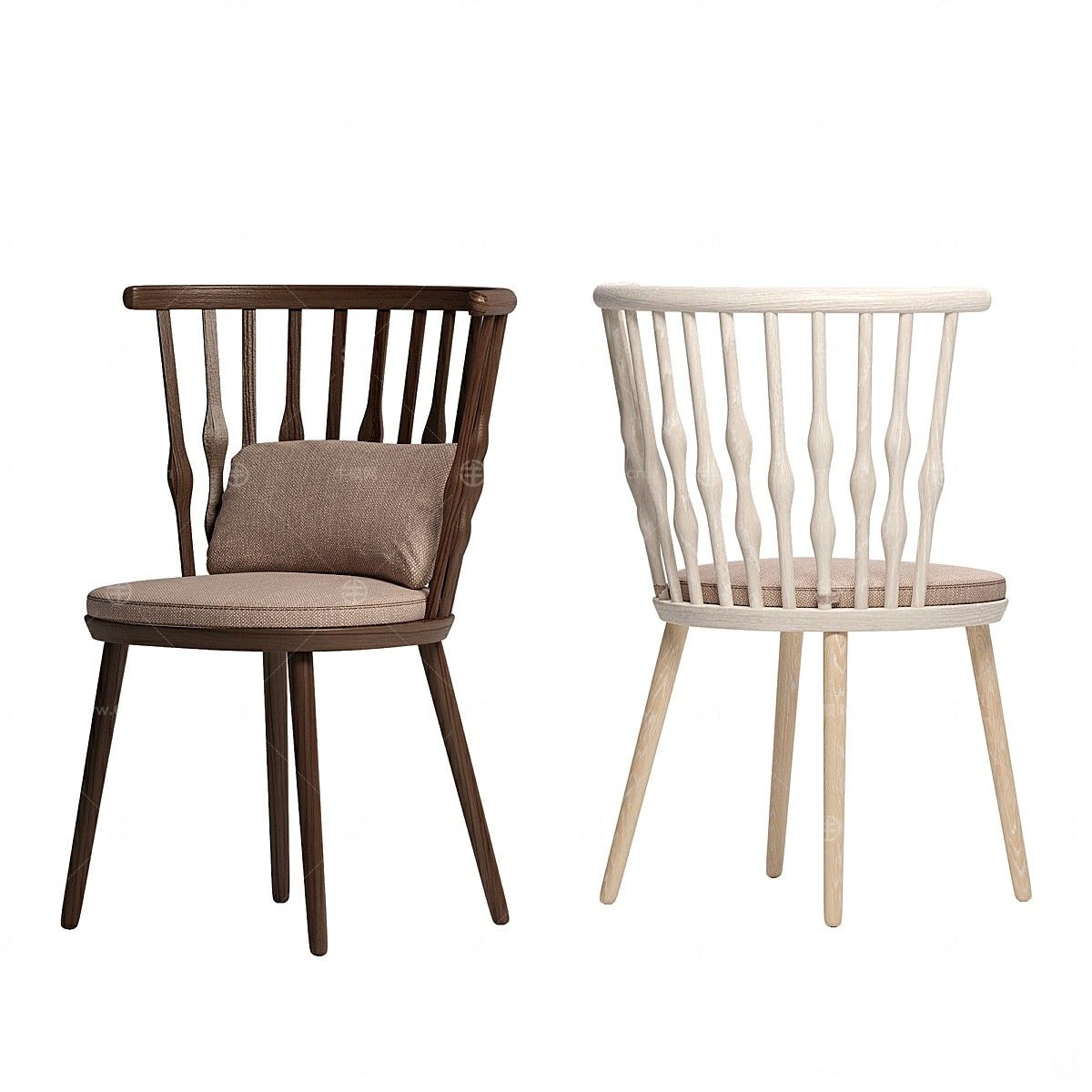 帶座墊的 Nub 扶手椅