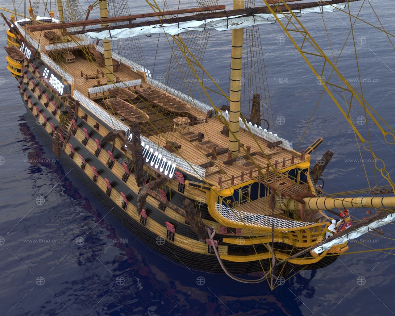 西班牙大帆船1765