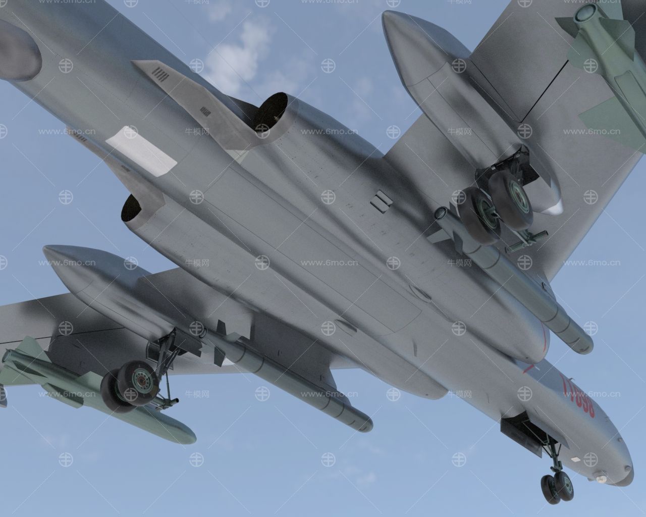国产轰炸机轰6KH6K