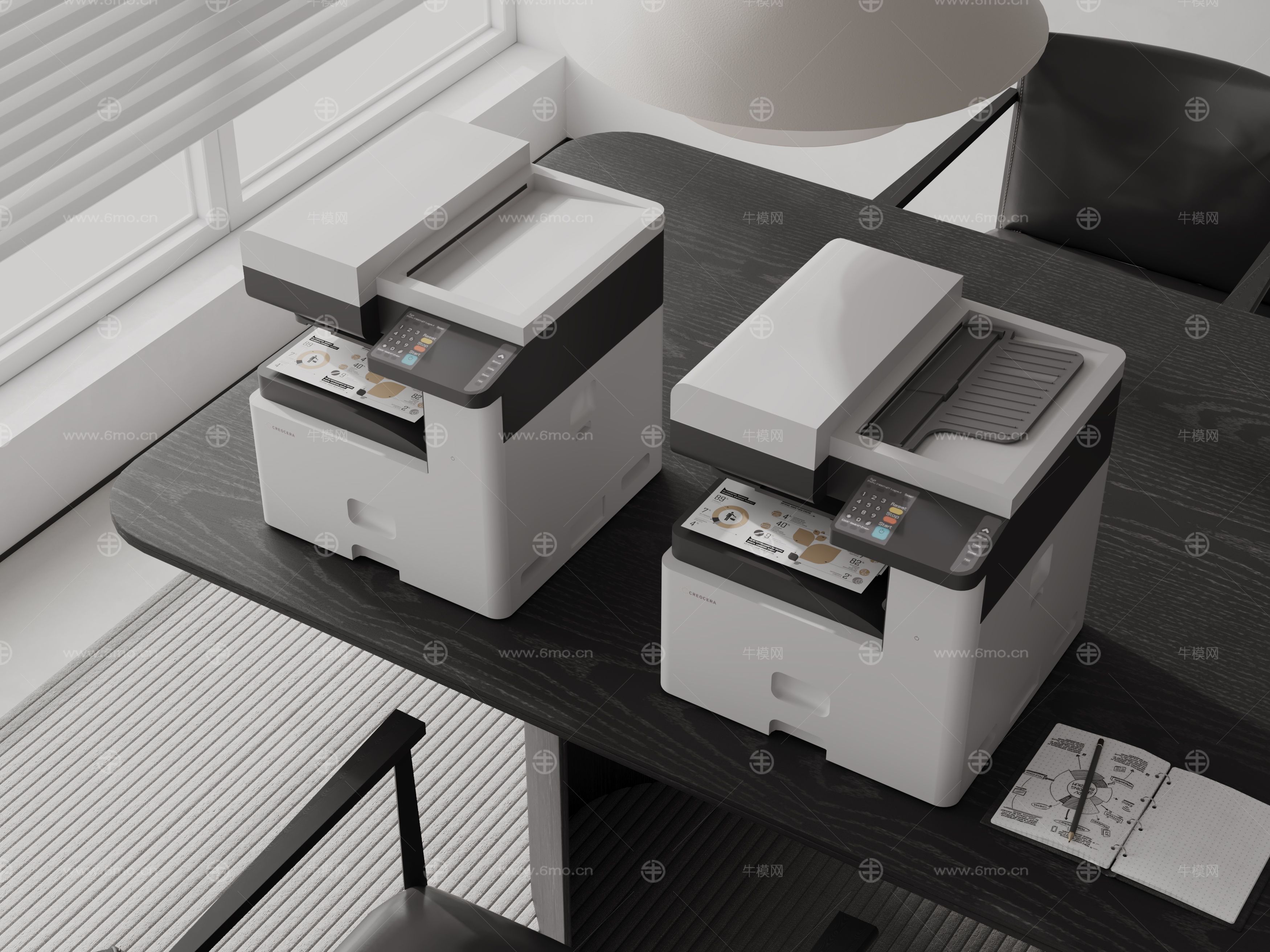 现代打印机 复印机 扫描仪 办公设备