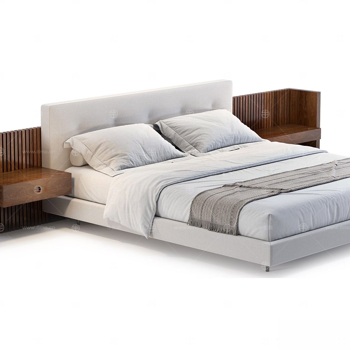 现代床具,双人床
