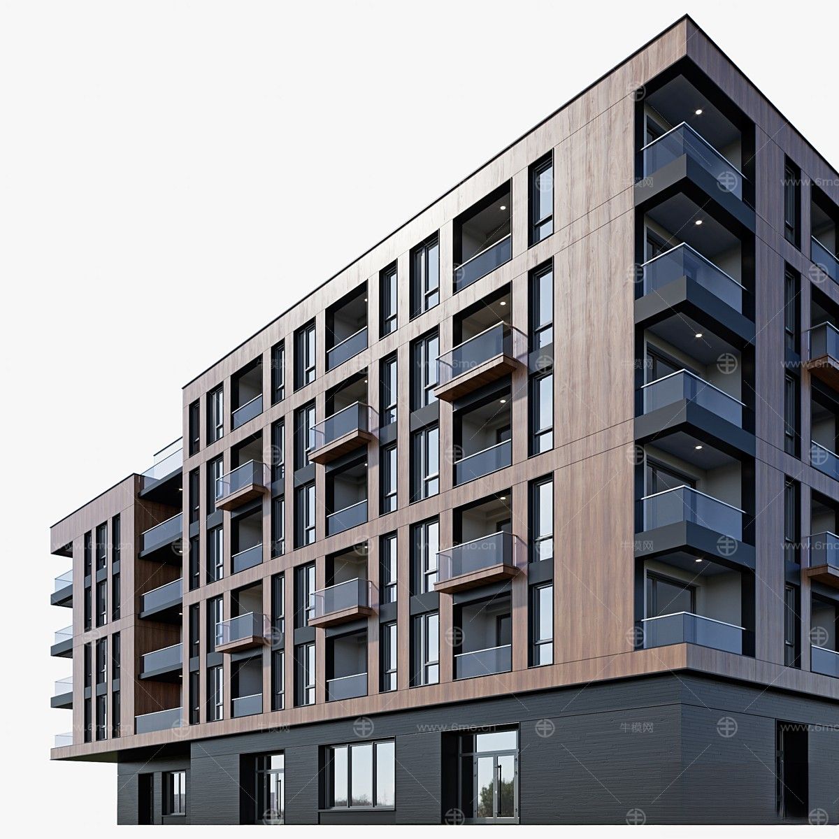 现代建筑户外,建筑外观