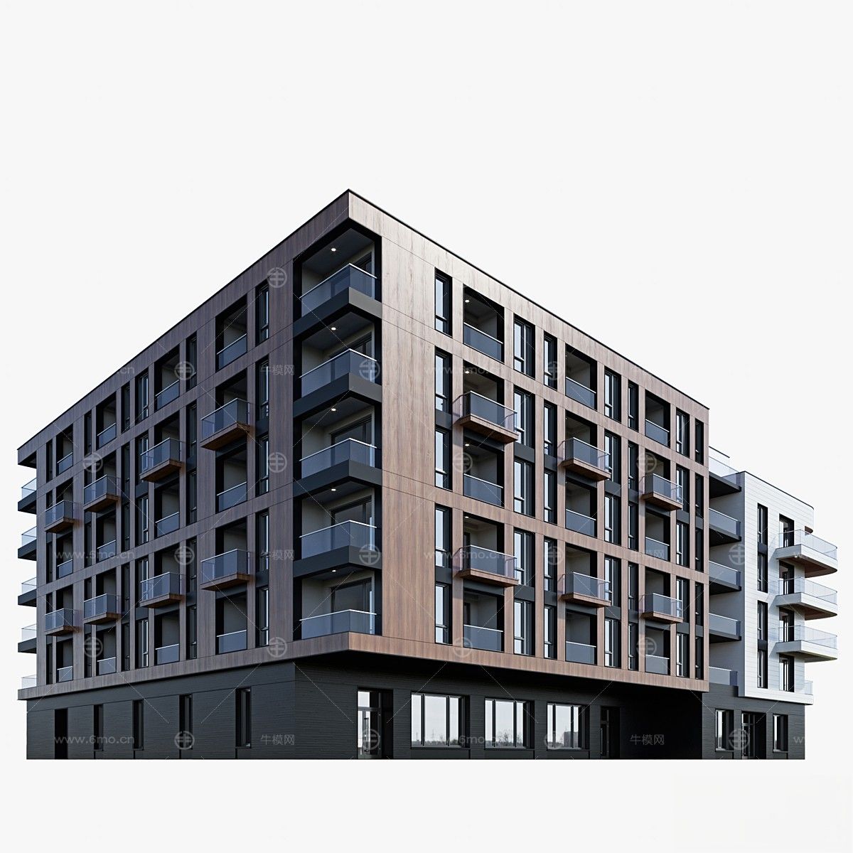 现代建筑户外,建筑外观