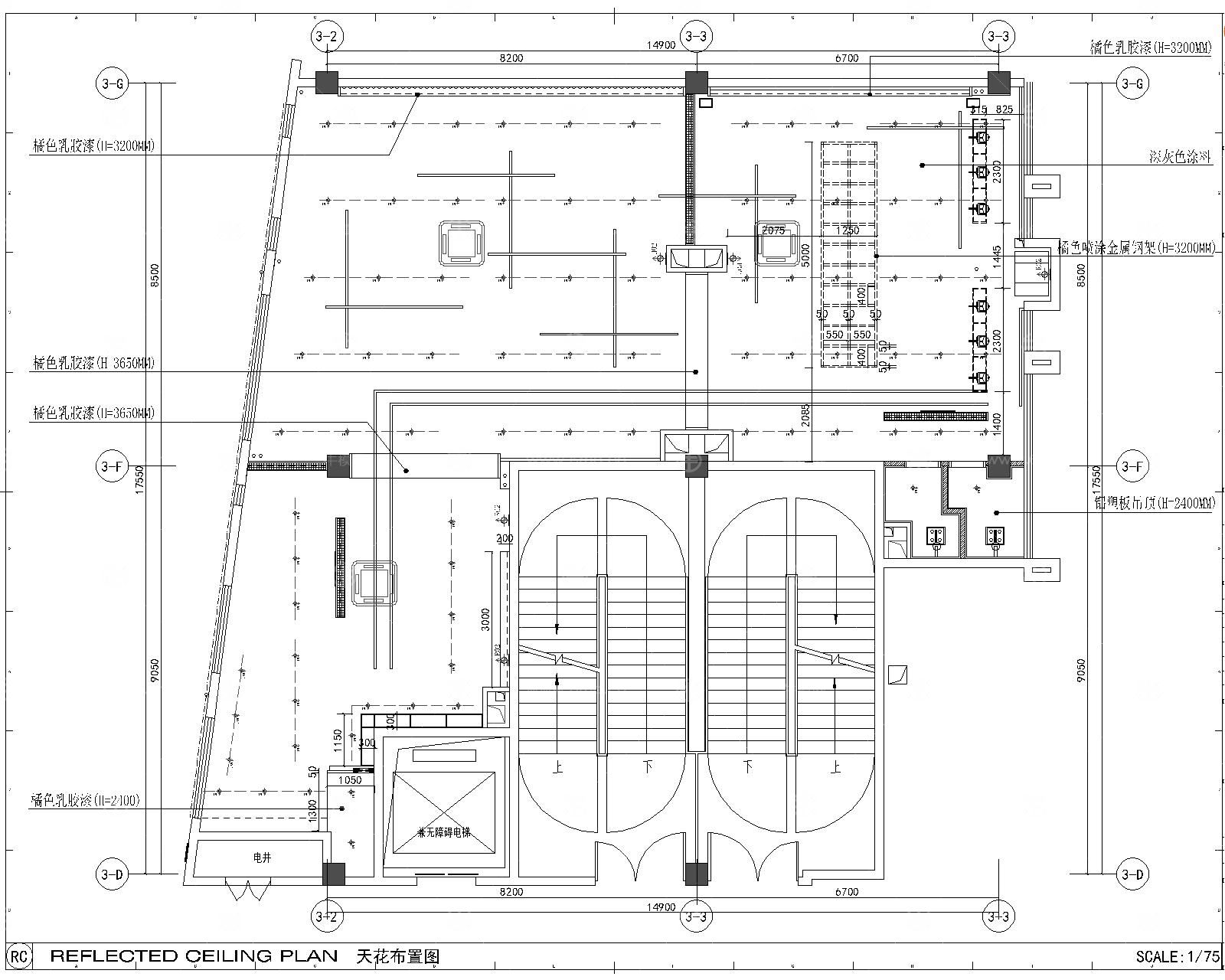 健身房CAD+效果科+SU+PPT方案
