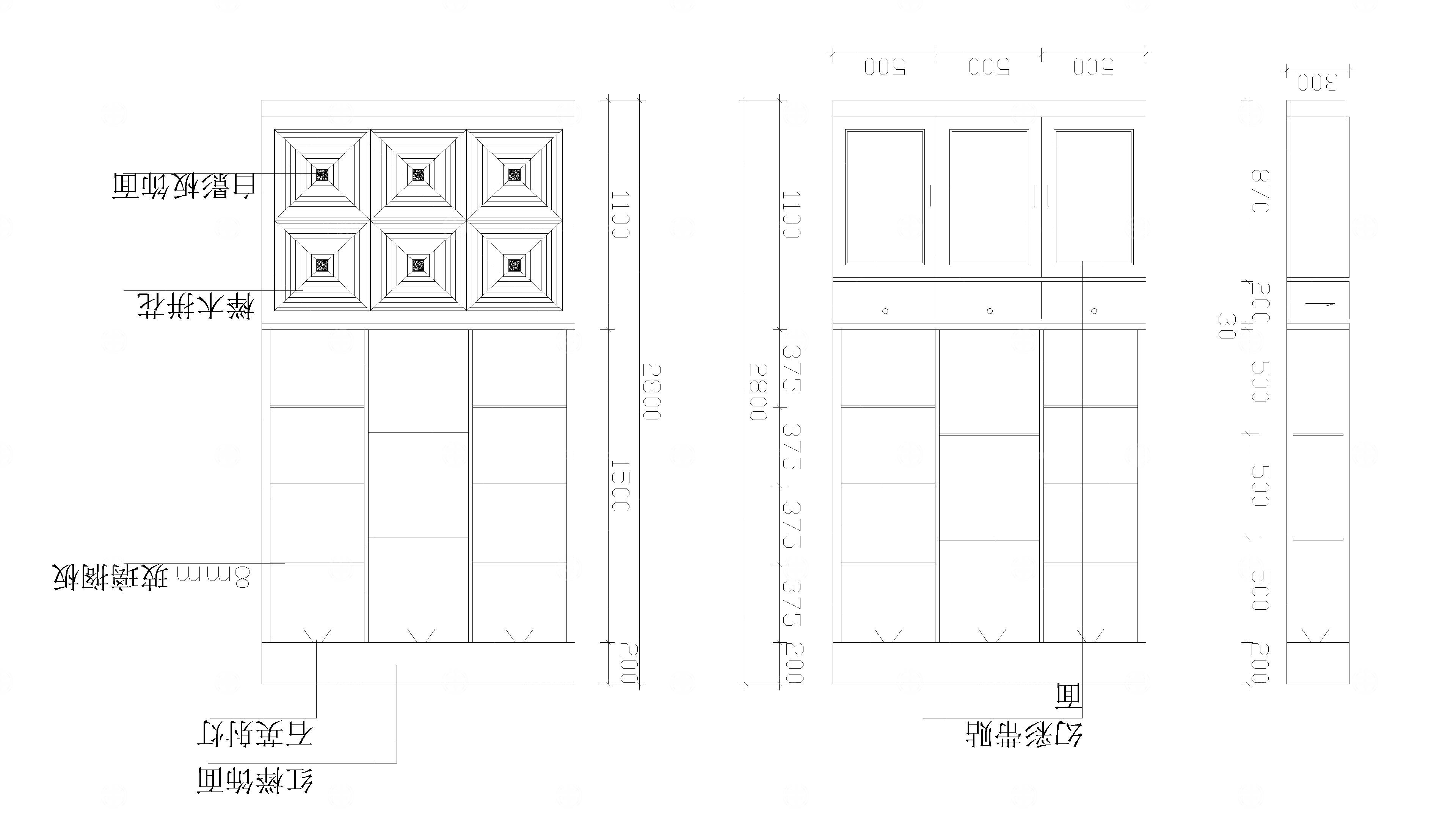 屏柜设计Cad模块