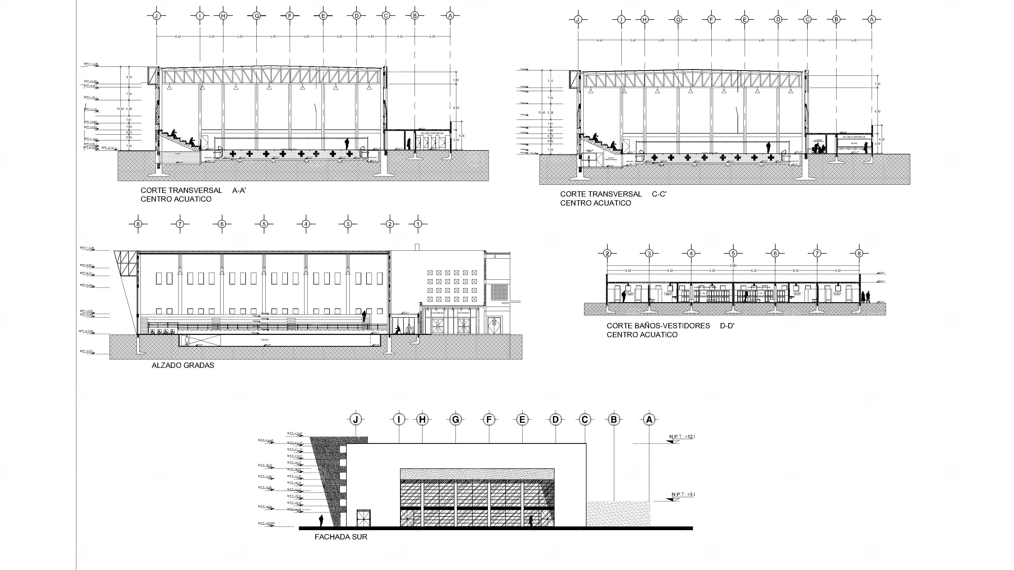游泳池建筑结构工程