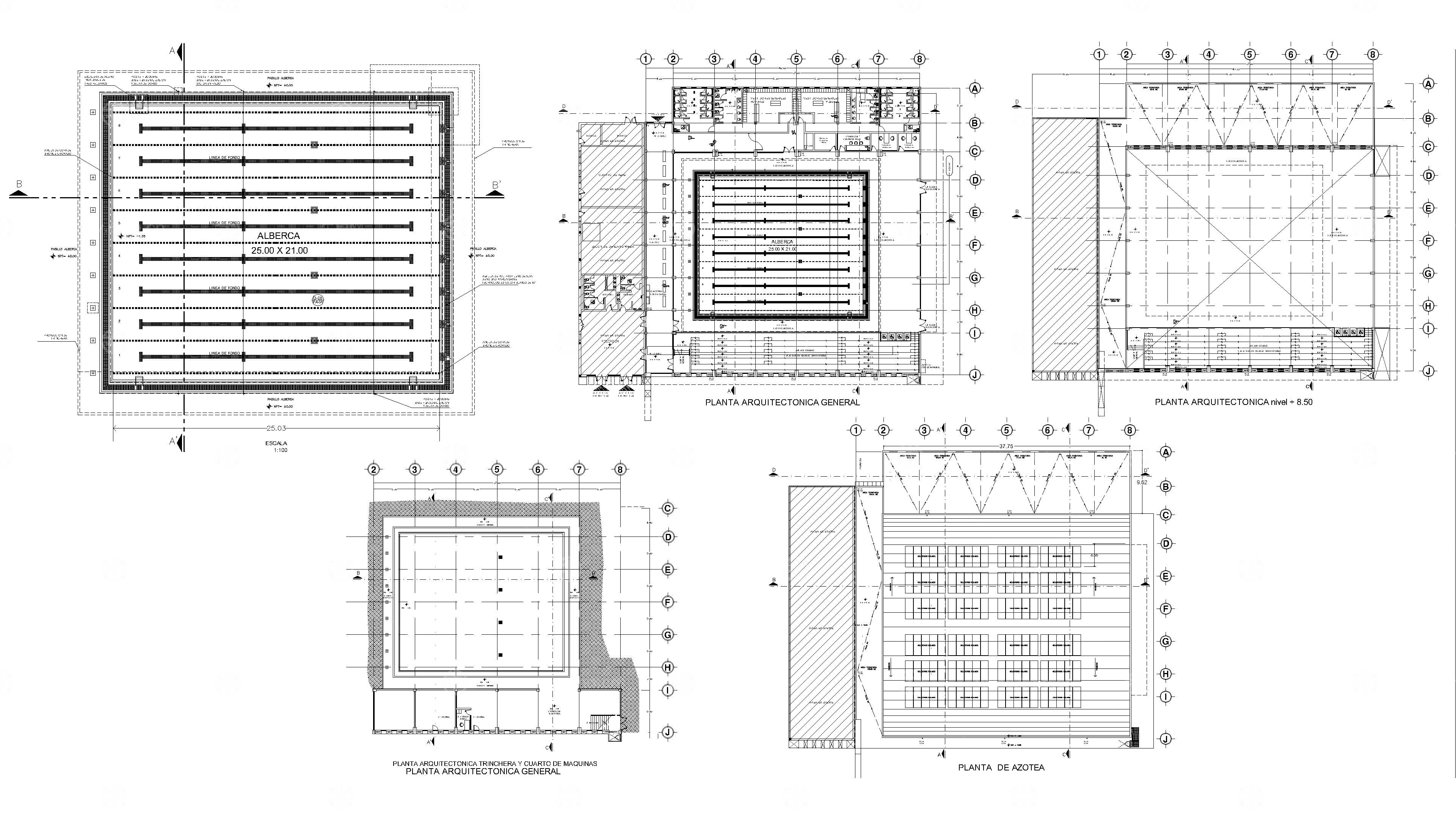 游泳池建筑结构工程