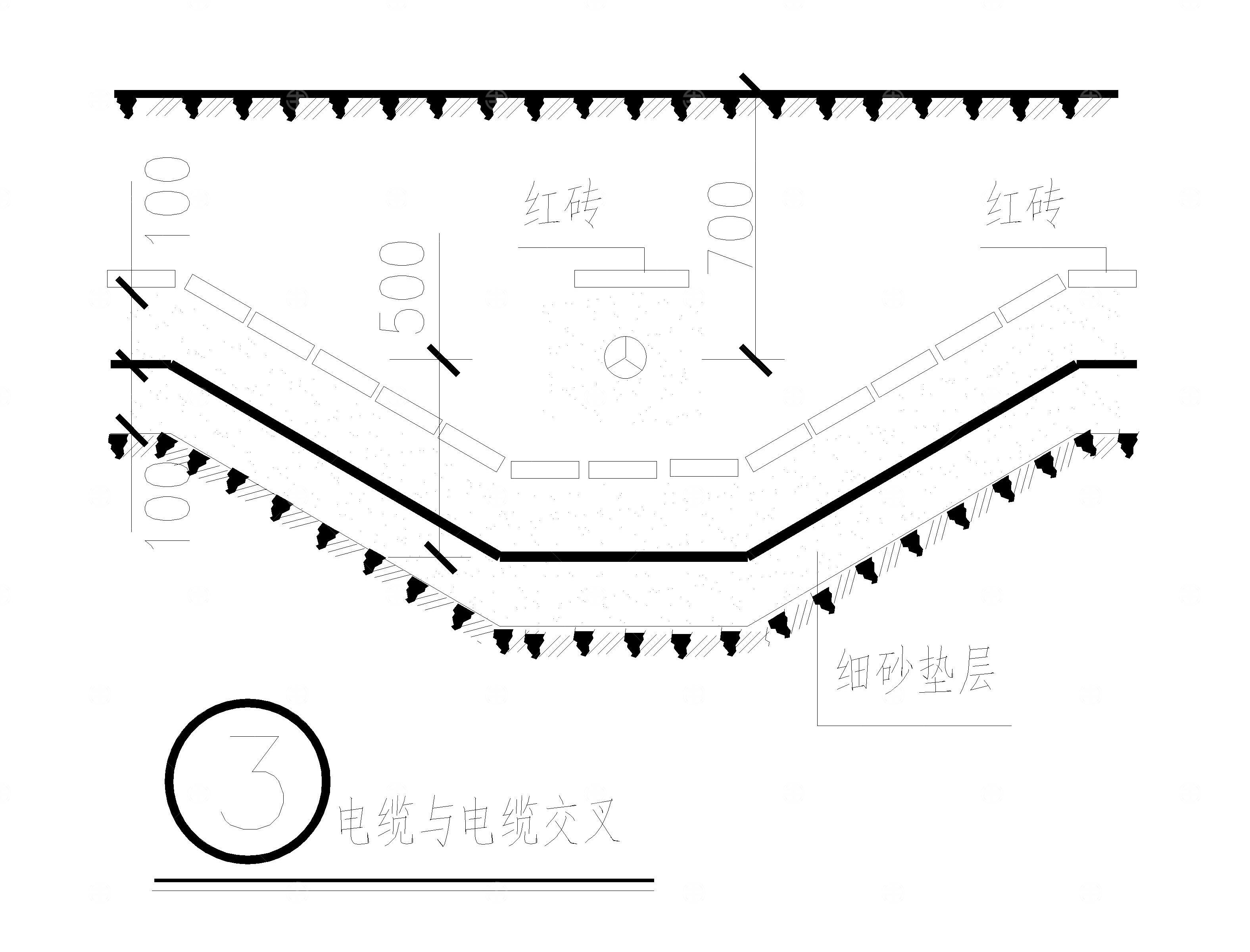 电缆敷设CAD大样详图