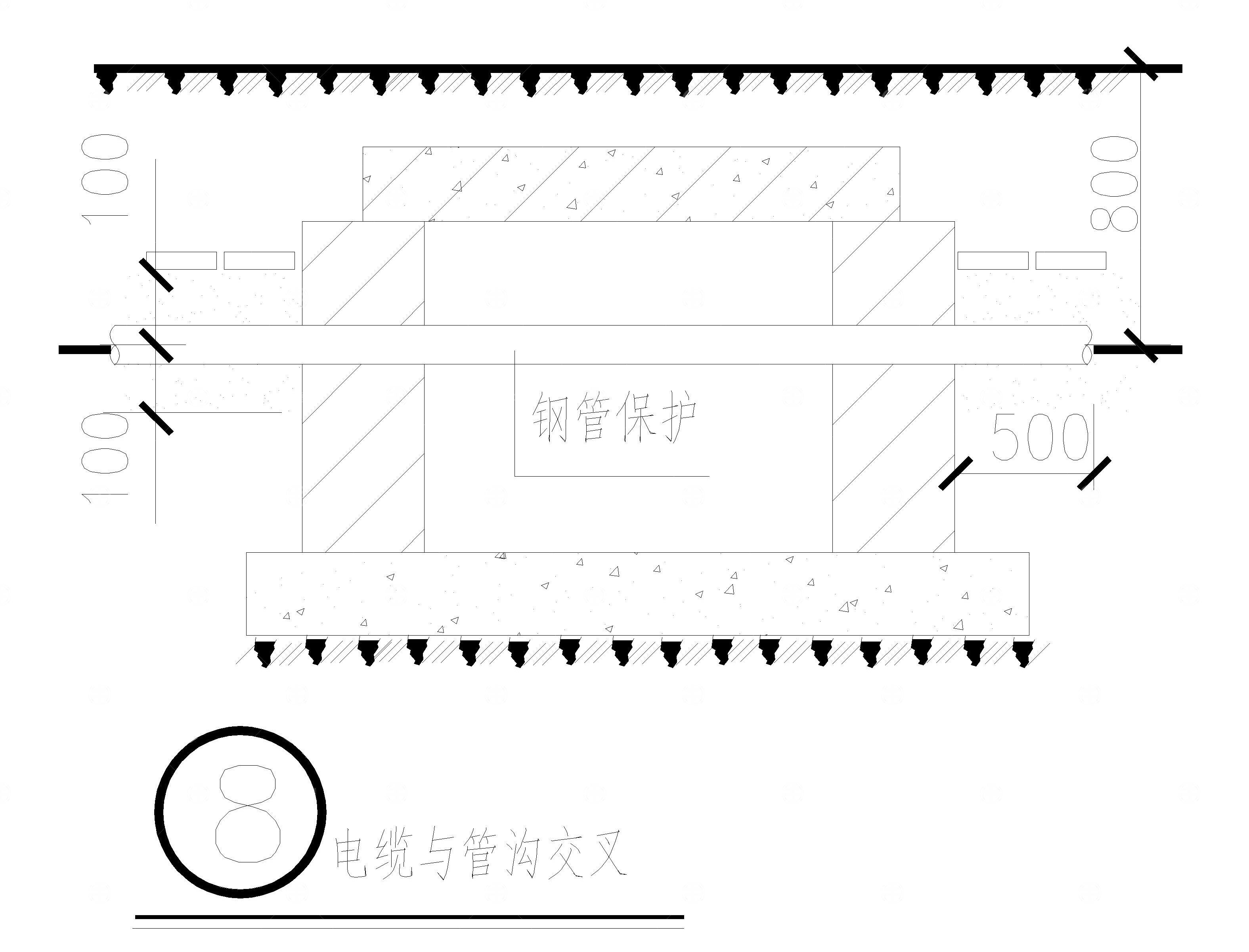 电缆敷设CAD大样详图