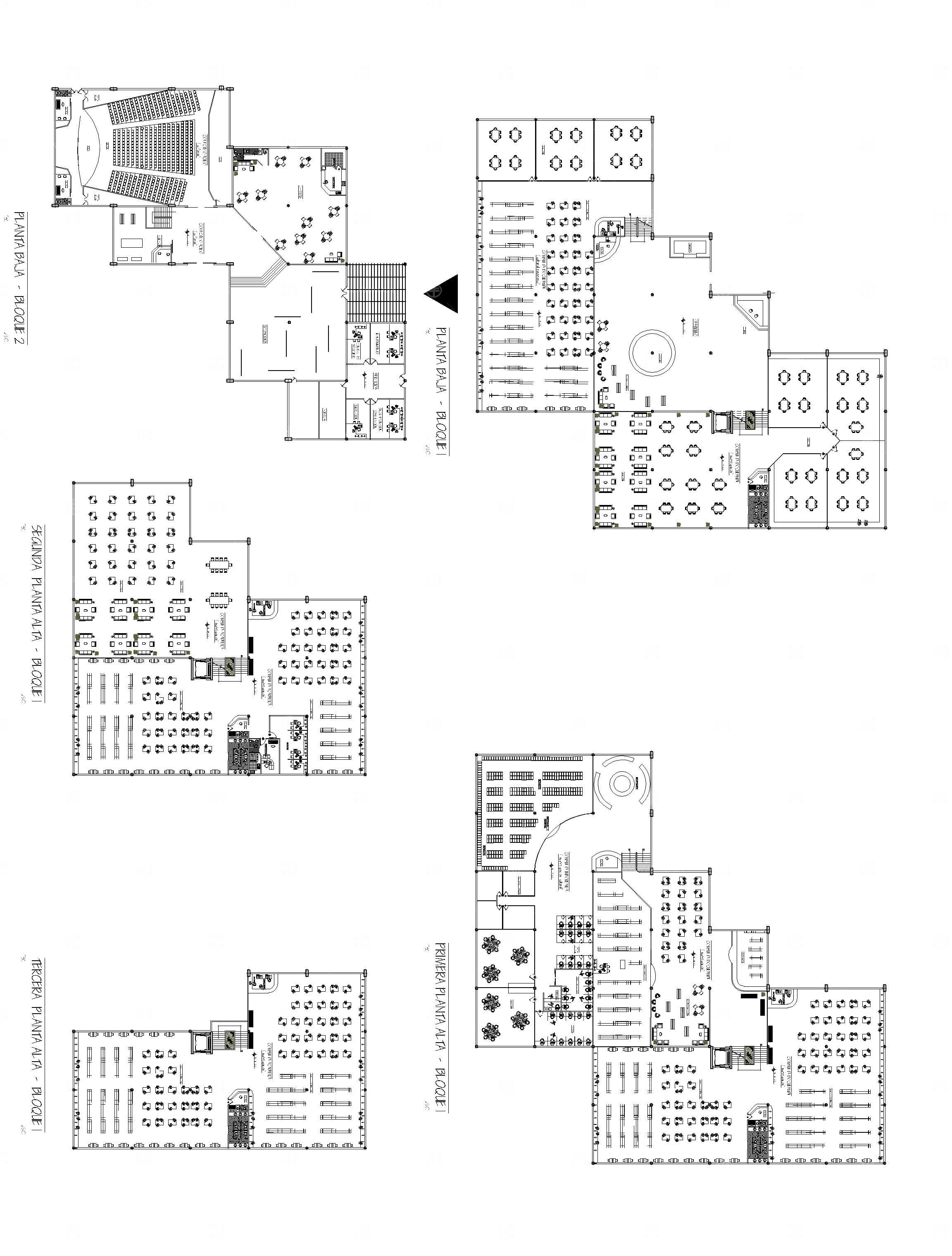 餐厅通用库Dwg图纸
