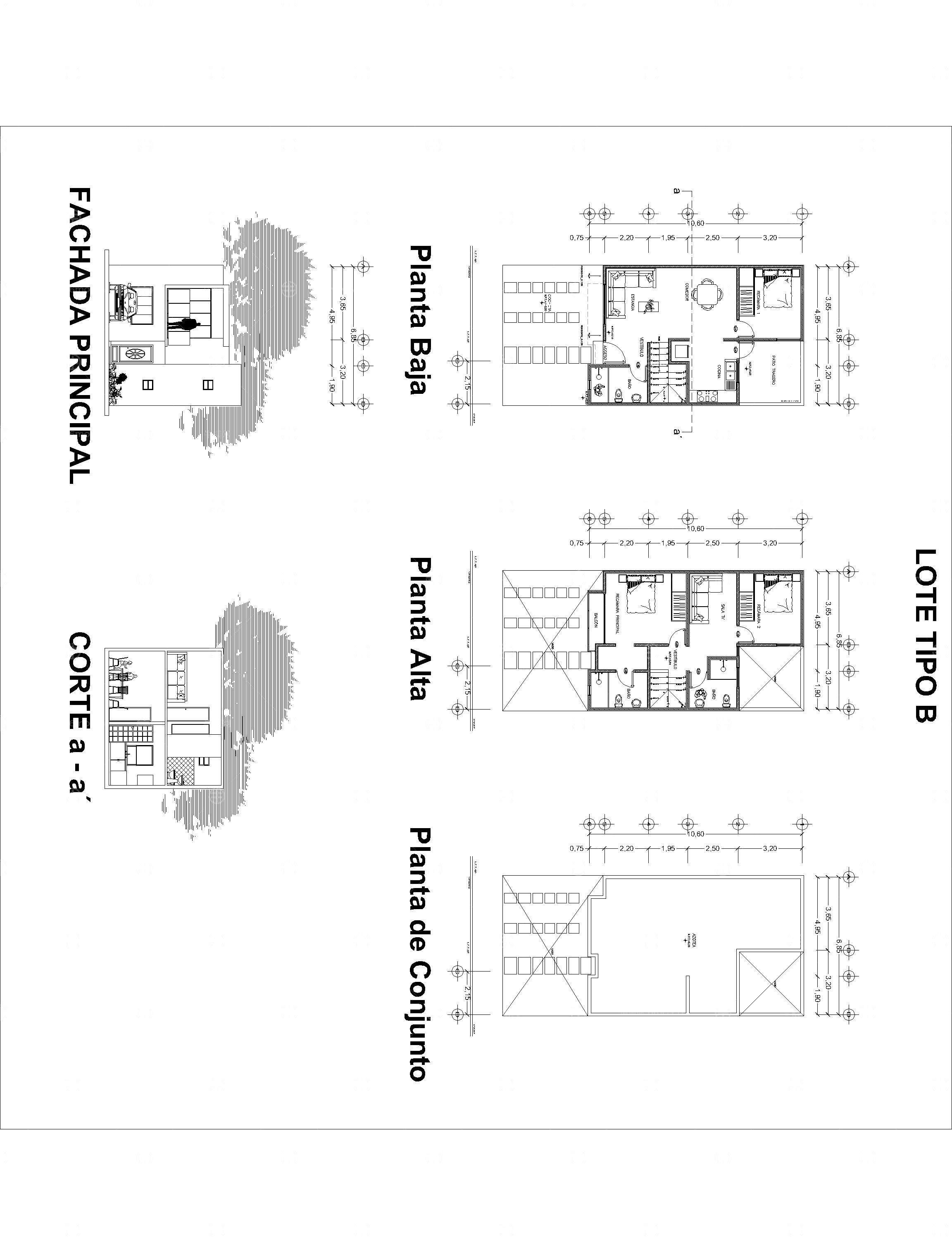 120平方米独栋全建筑电气工程