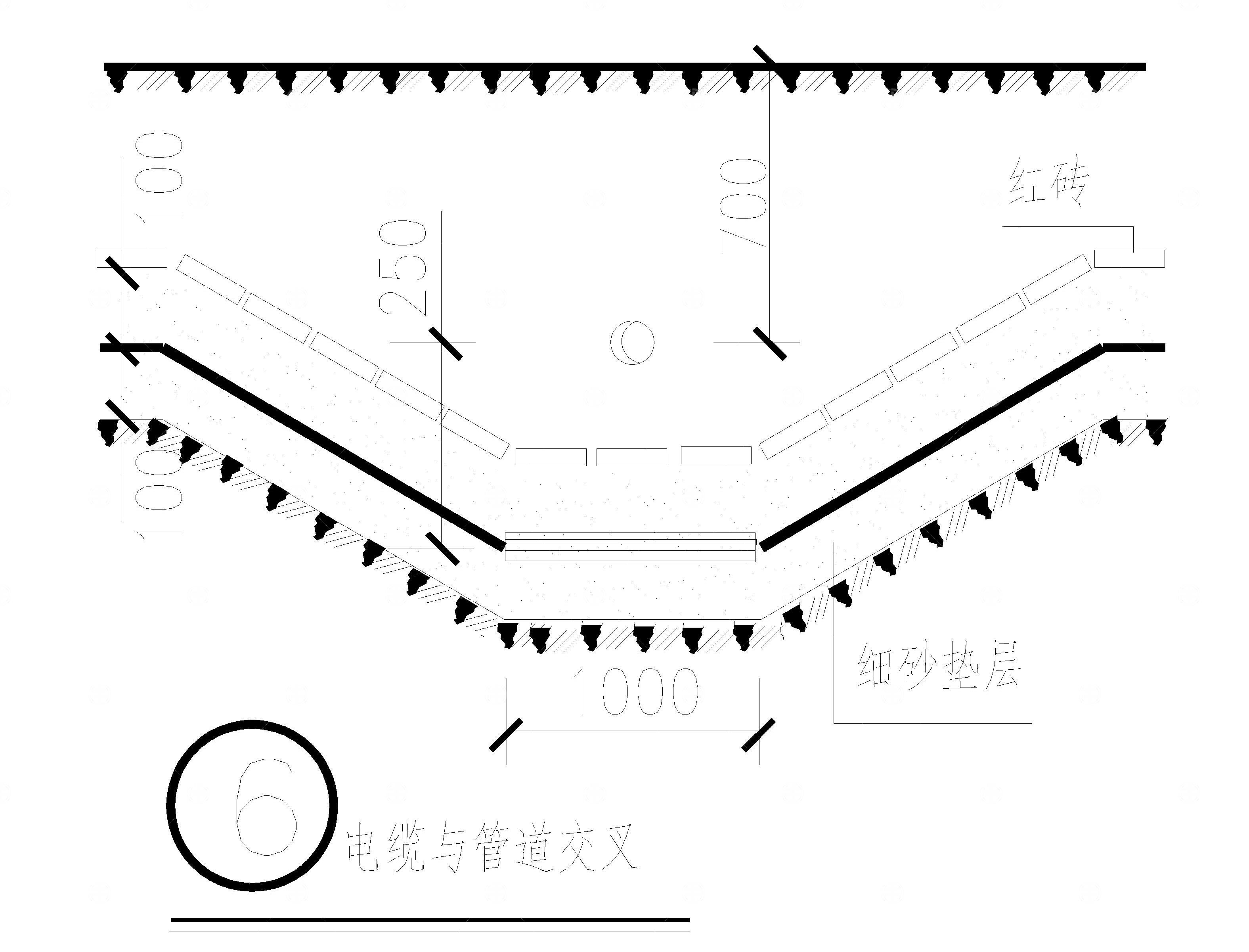 电缆敷设CAD大样详图