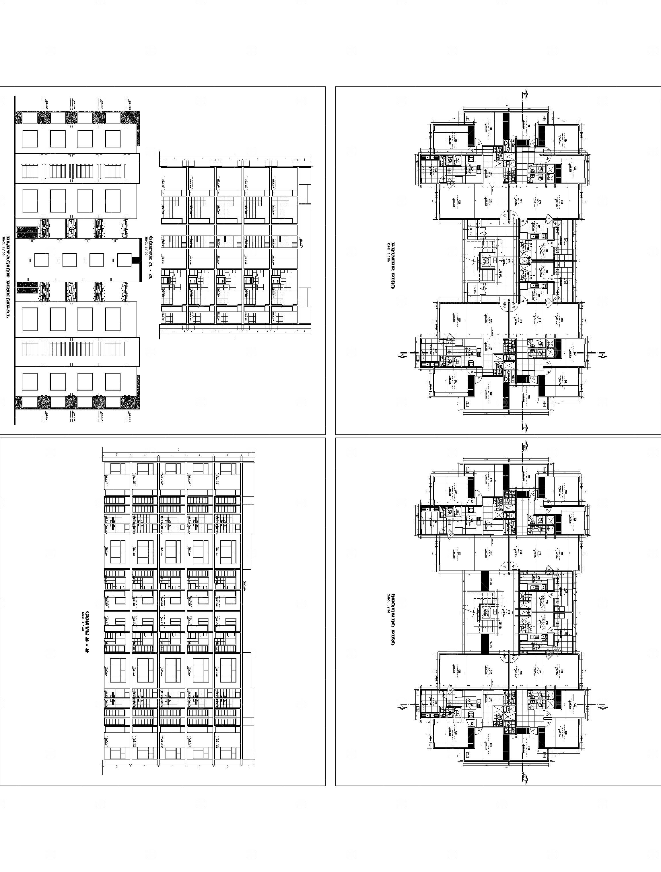 多层建筑公寓建筑项目设计
