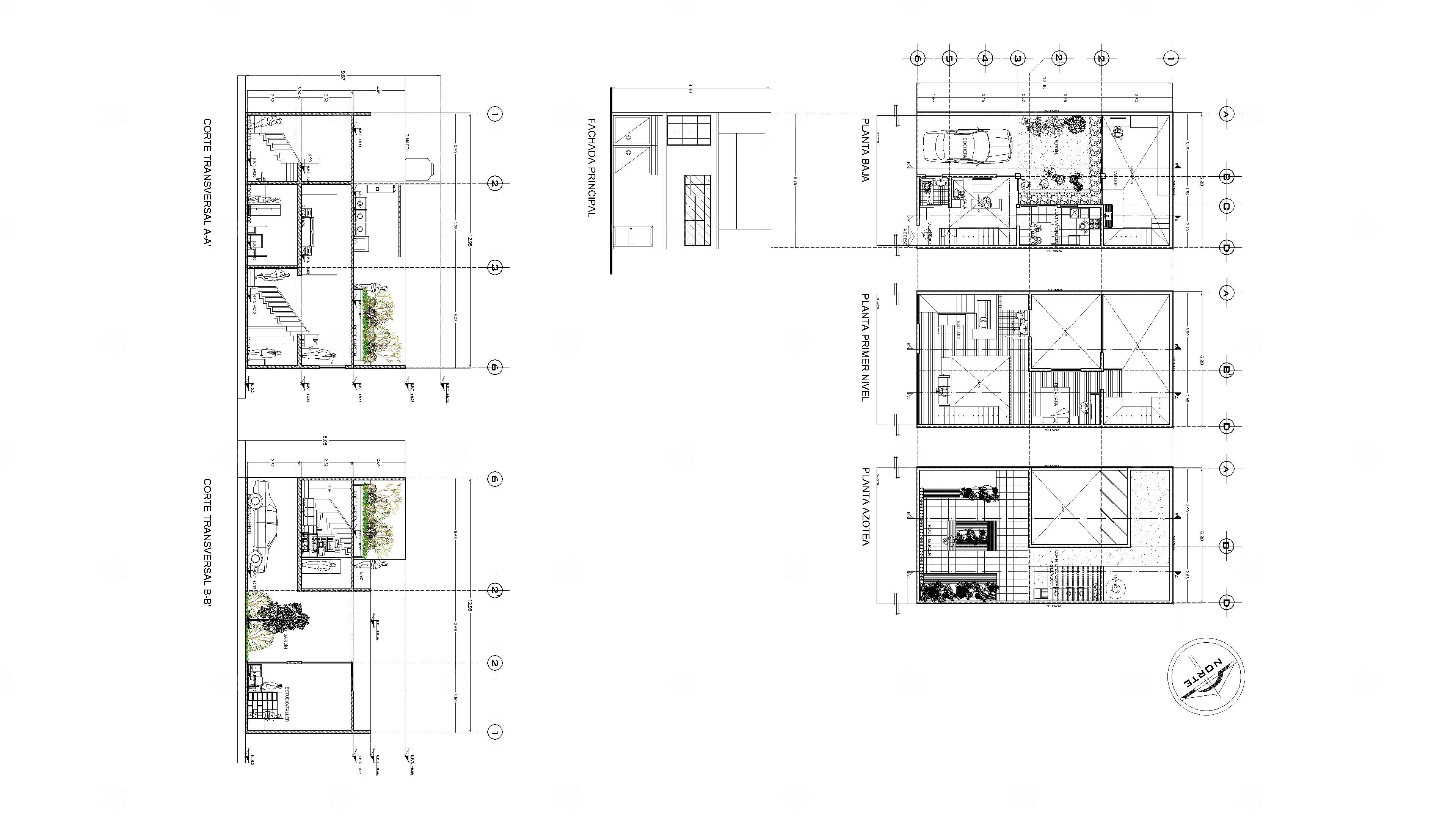 美国房屋Loft-模型