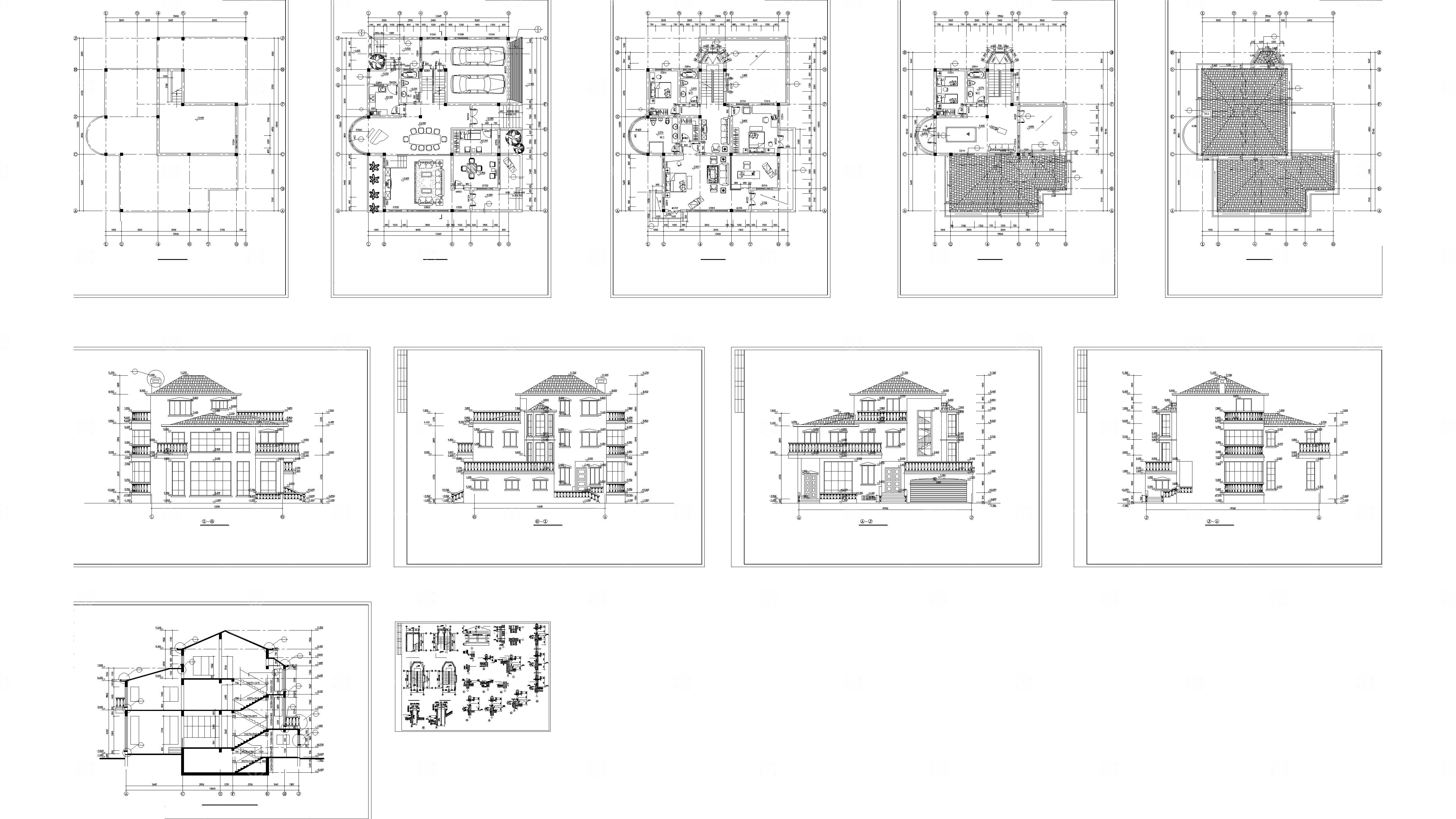 建筑房子图纸