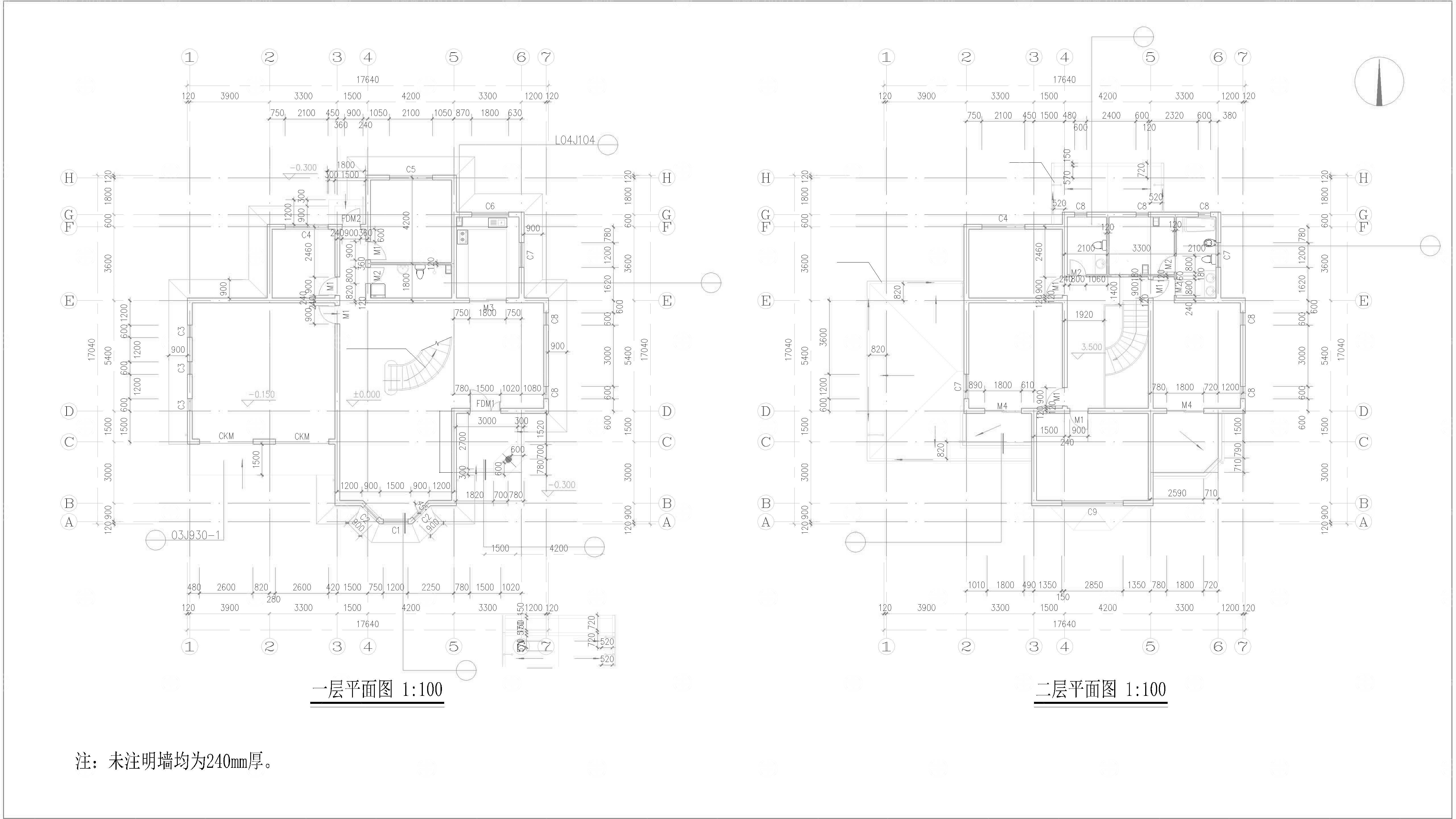 建筑房子图纸