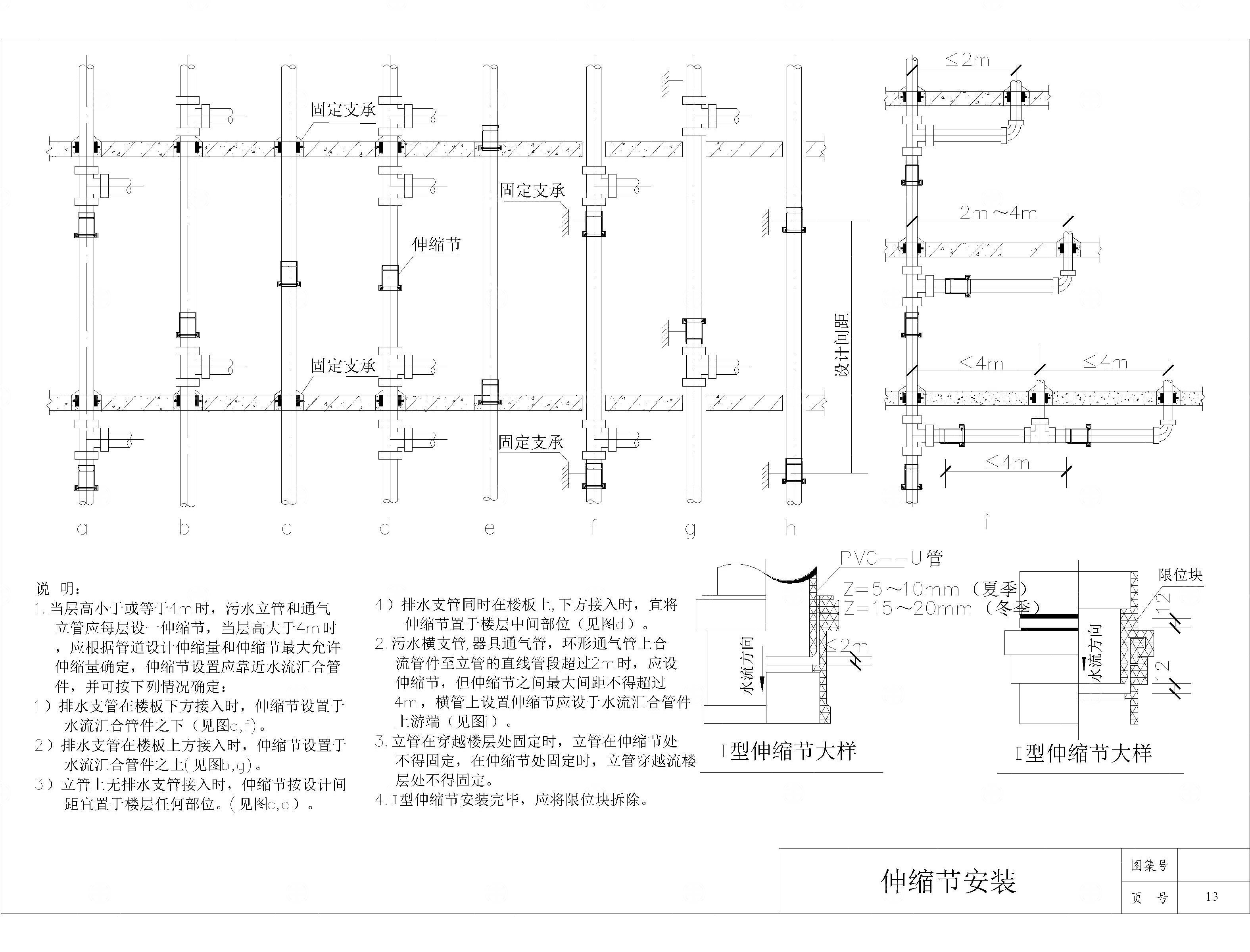 PVC排水CAD