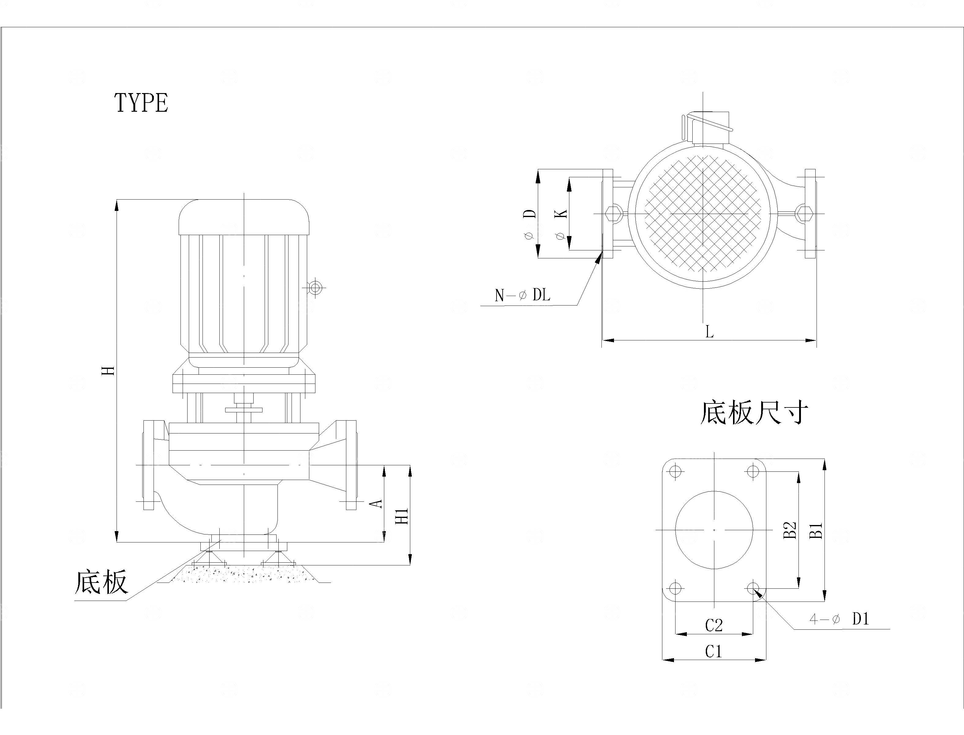 各种水泵cad