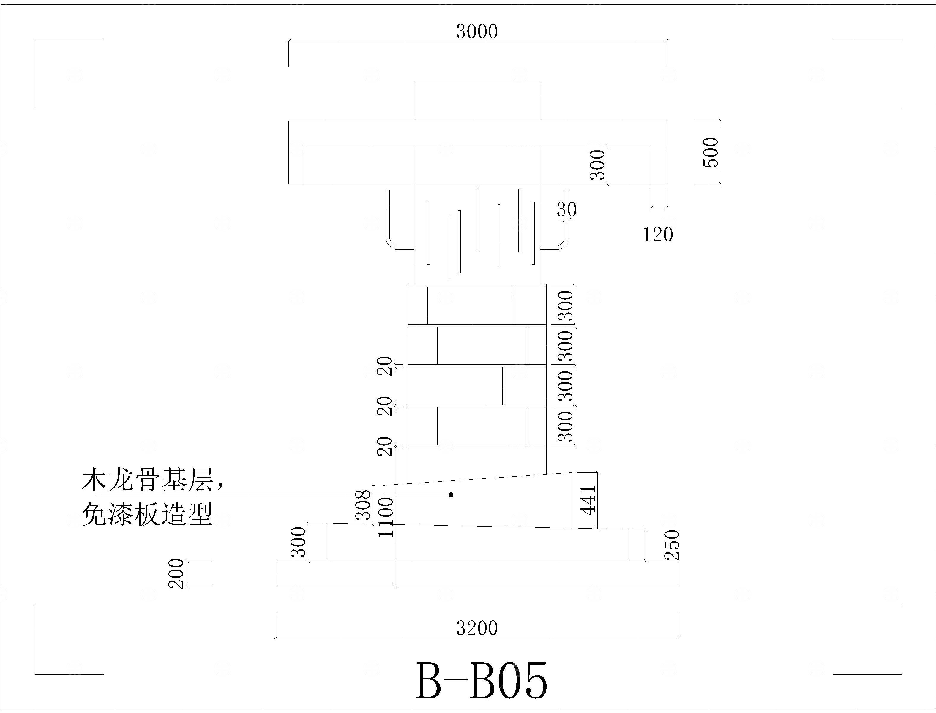 母婴店CAD+效果图