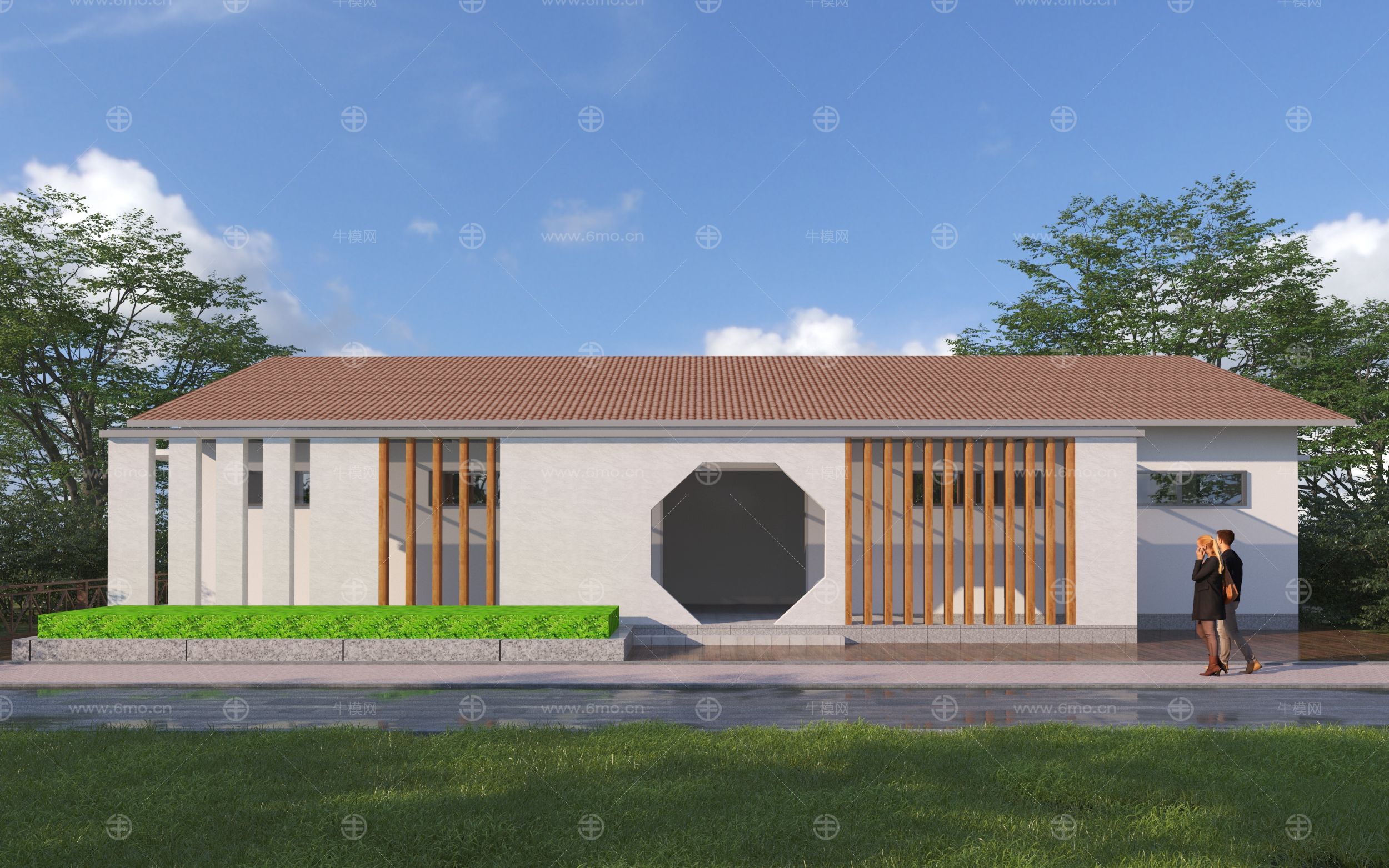 新中式公共厕所