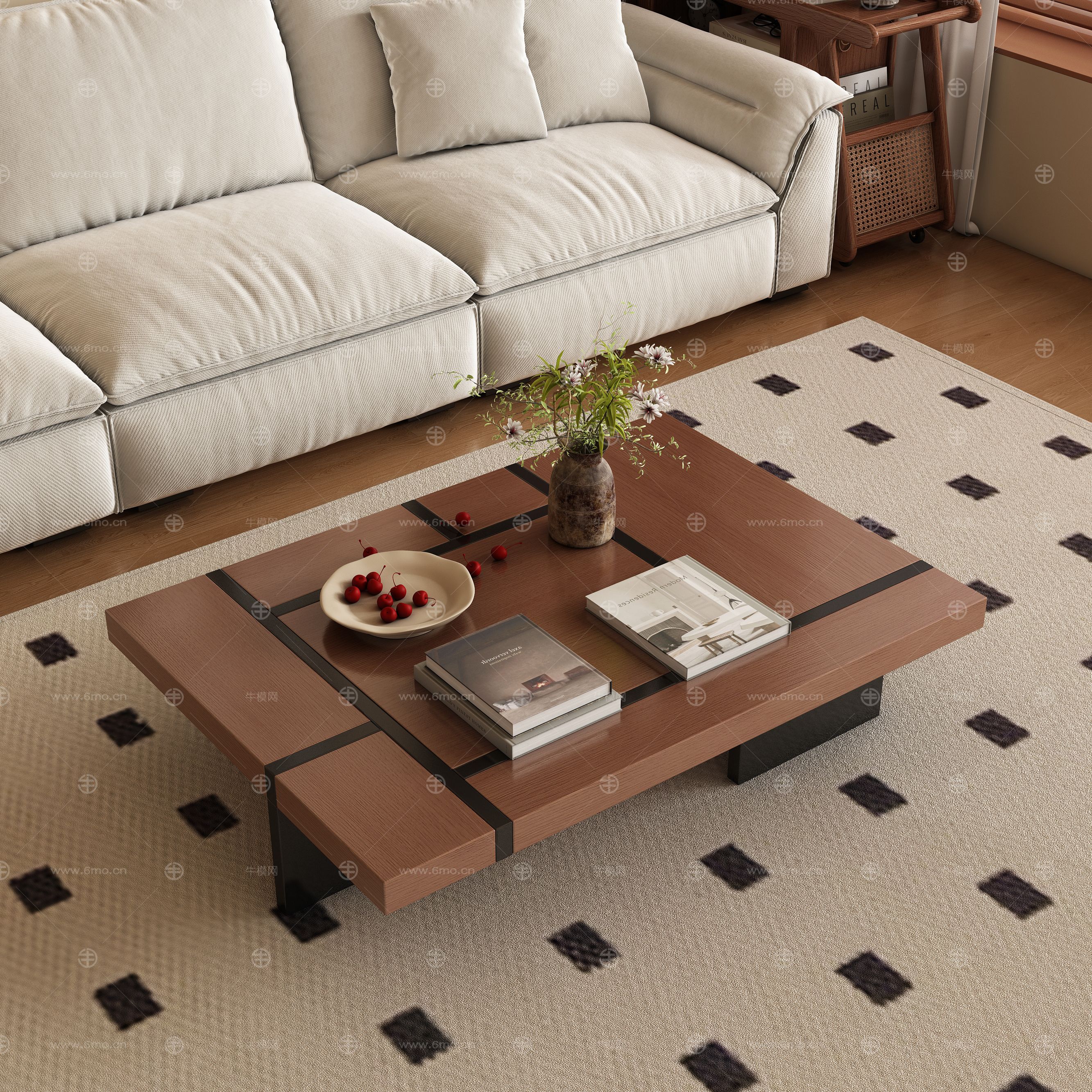 中古風(fēng)茶幾