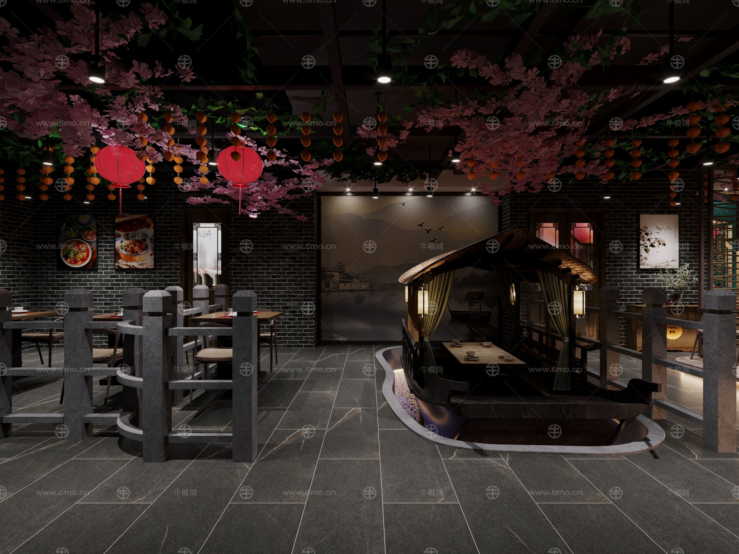 中式汉风餐厅
