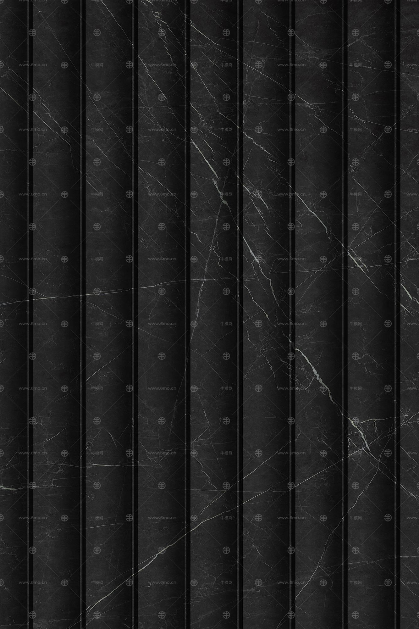 高清大理石格栅波浪板