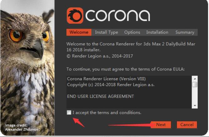 Corona Renderer2.0【CR渲染器2.0】for 3dmax2013-2018(64位)中文（英文）破解版