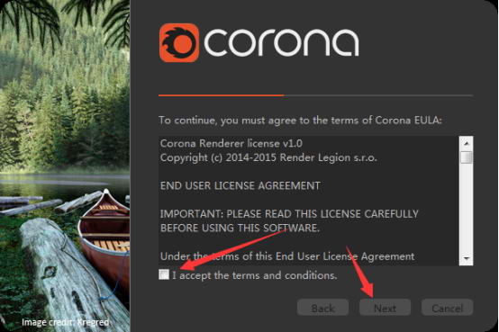 Corona Renderer1.1【CR渲染器1.1】for 3dmax2011-2016(64位)英文破解版安装图文教程、破解注册方法