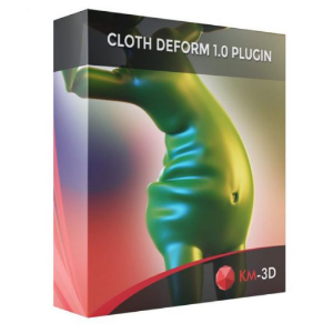 布料褶皱效果器插件 Cloth Deform 1.0 For 3DS MAX 2015-2021