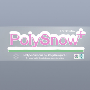 超强造雪一键式生成雪插件 PolySnow Plus v1.02