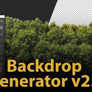 中文版背景生成器 Backdrop Generator v2.0（背景环绕插件）