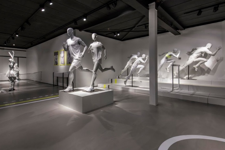 荷兰 运动品牌陈列店 | hans boodt mannequins _购物空间设计案例_牛