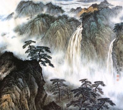 水墨字画