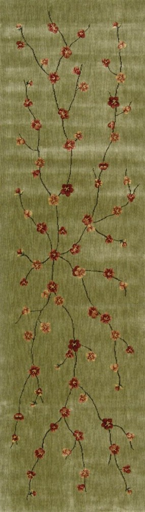 植物花鸟地毯