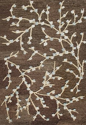植物花鸟地毯