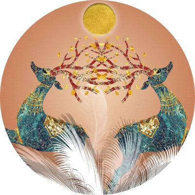 装饰画花芯挂画