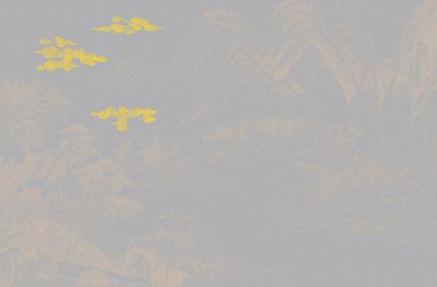 高清新中式亭台楼阁线条肌理<b>背</b><b>景</b><b>墙</b>壁画