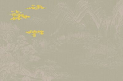 高清新中式亭台楼阁线条肌理<b>背</b><b>景</b><b>墙</b>壁画